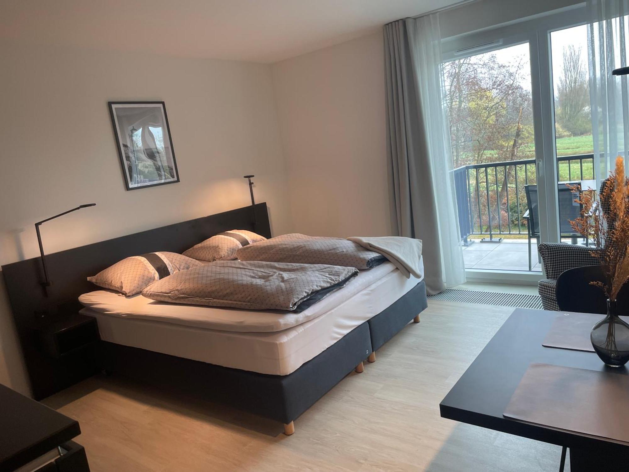 Hotelapartment Ueberwasser Mit Sauna Und Fitness Cuxhaven Ngoại thất bức ảnh