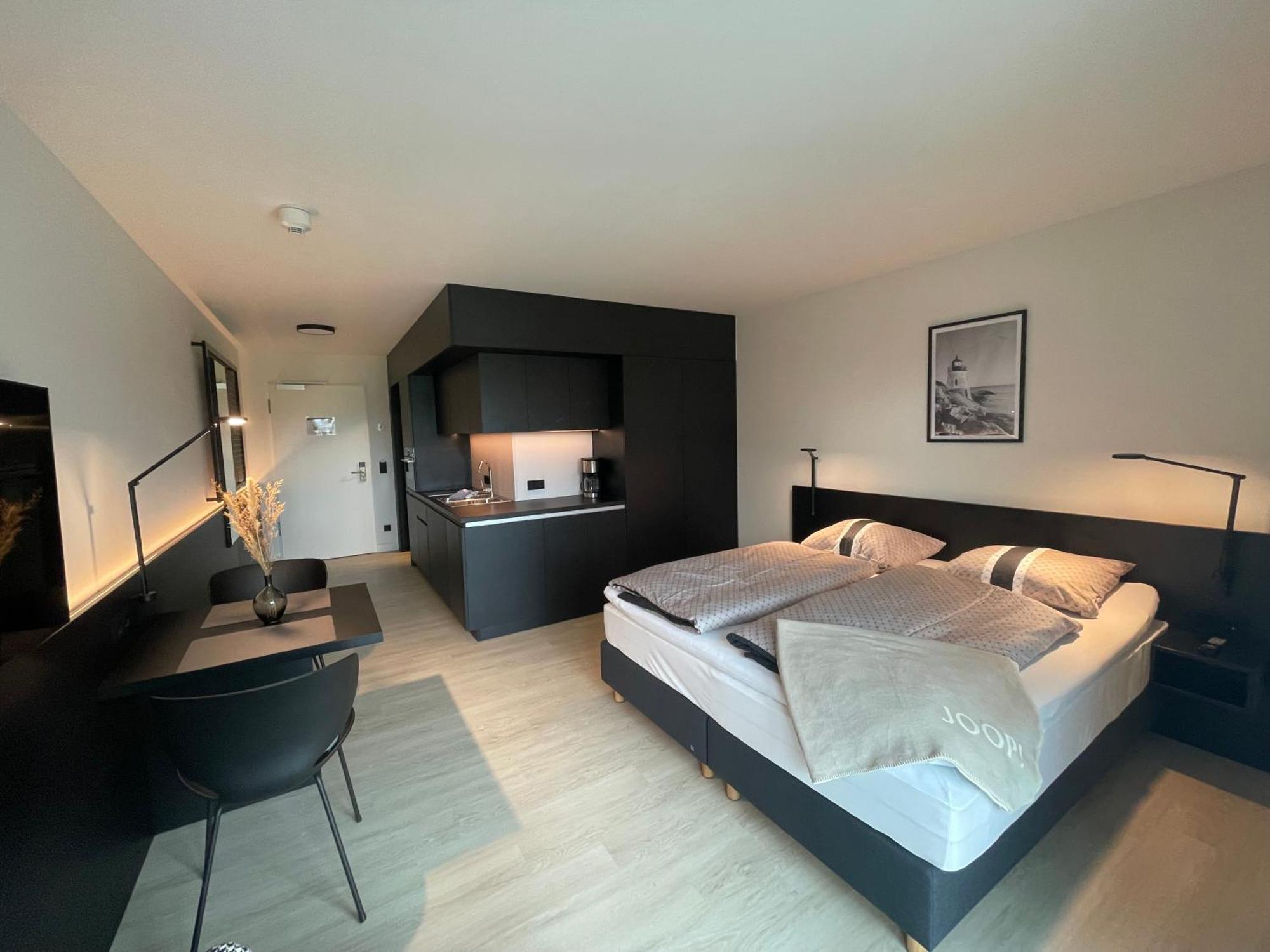 Hotelapartment Ueberwasser Mit Sauna Und Fitness Cuxhaven Ngoại thất bức ảnh