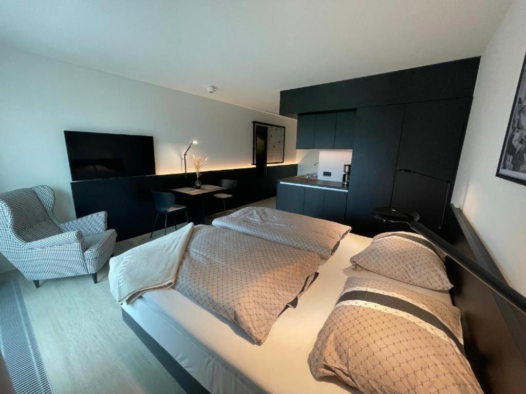 Hotelapartment Ueberwasser Mit Sauna Und Fitness Cuxhaven Ngoại thất bức ảnh