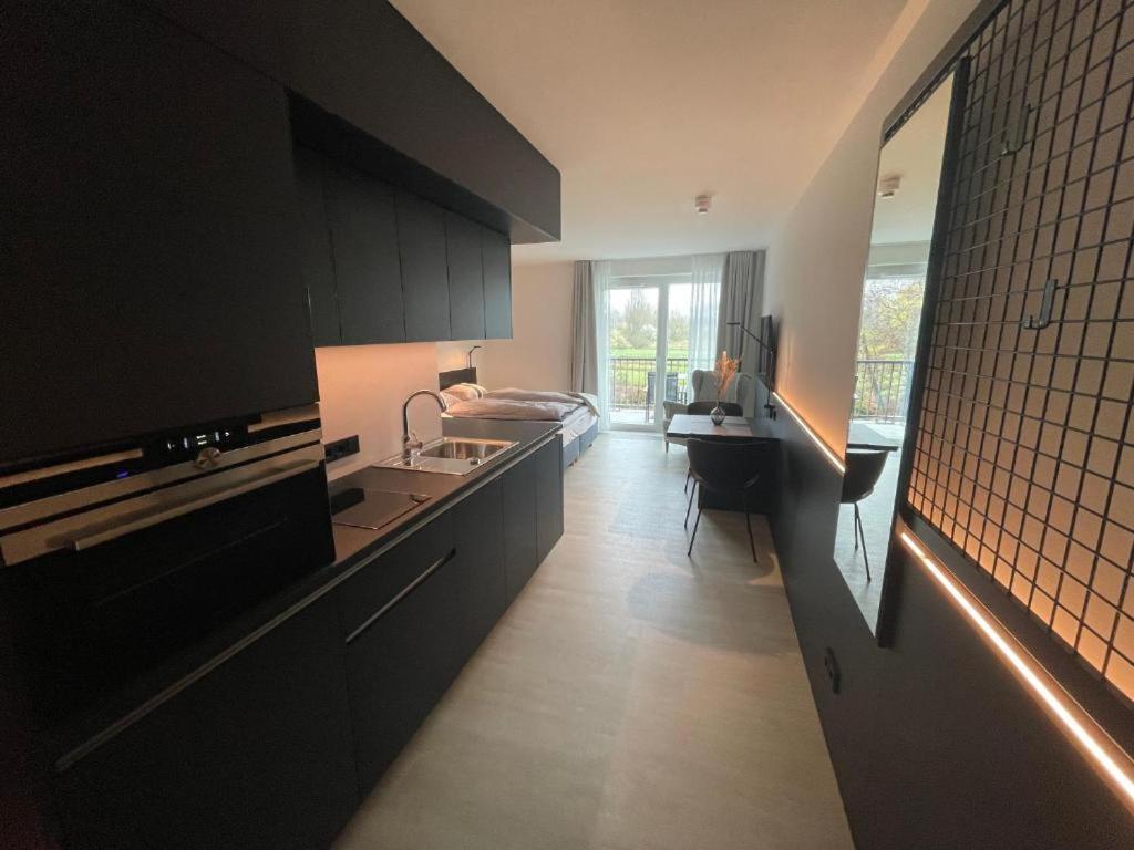 Hotelapartment Ueberwasser Mit Sauna Und Fitness Cuxhaven Ngoại thất bức ảnh